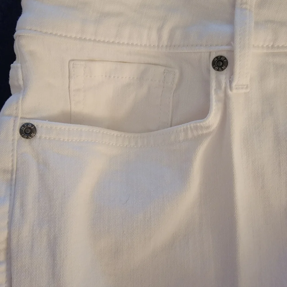NYDJ Marilyn Straight Jeans - Size 14 - Optic White - Picture 6 of 6